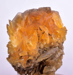 6.2cms GOLDEN SELENITE CRYSTALS Cluster Fish Tail Peru Yellow Gypsum Mineral Specimen T467