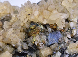 11cms CALCITE PYRITE SPHALERITE Peru Crystals Mineral Specimen Collector G271