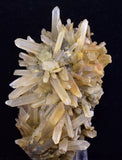 9cms  QUARTZ PYRITE CRYSTALS Galena Mineral Specimen Peru Q387