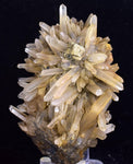 9cms  QUARTZ PYRITE CRYSTALS Galena Mineral Specimen Peru Q387