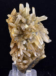 9cms  QUARTZ PYRITE CRYSTALS Galena Mineral Specimen Peru Q387
