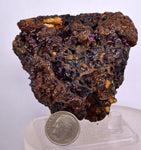 7cms GOETHITE BOTRYOIDAL IRIDESCENT Crystals Peru Iron New Find Mineral Specimen Z29