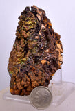 7.4cms GOETHITE BOTRYOIDAL IRIDESCENT Crystals Peru Iron New Find Mineral Specimen Z30