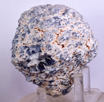 8cms GEM BLUE ANHYDRITE Nodule Bptryidal Crystals Peru Specimen C39