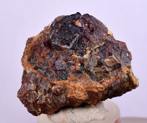 3.5cms GARNET ANDRADITE STEPPED Crystal Rare Peru Grossular Peru Gemstone Mineral Specimen G277