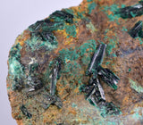 9.1cms ATACAMITE CRYSTALS CHILE Chrysocolla Mineral Specimen A624