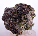 9.5cms AXINITE QUARTZ CRYSTALS Epidote Cluster Prehnite Peru Mineral Specimen Collectors A627