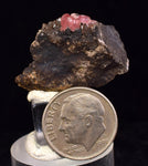 2.6cms RHODOCHROSITE CRYSTALS Peru Uchucchacua Mine Gemstone Collector Mineral Specimen R760