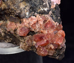 5.6cms RHODOCHROSITE CRYSTALS Peru Uchucchacua Mine Gemstone Collector Mineral Specimen R761