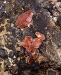 5.6cms RHODOCHROSITE CRYSTALS Peru Uchucchacua Mine Gemstone Collector Mineral Specimen R761