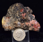 5.6cms RHODOCHROSITE CRYSTALS Peru Uchucchacua Mine Gemstone Collector Mineral Specimen R761