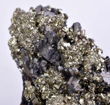 9cm Pyrite Chalcopyrite Sphalerite Galena Calcite Crystals Peru M267