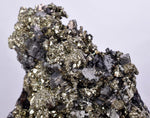 9cm Pyrite Chalcopyrite Sphalerite Galena Calcite Crystals Peru M267