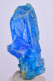 5.1cms NATURAL CHALCANTHITE  Unique Copper Peru Electric Blue Sharp Shiny Mineral Specimen Collector F462