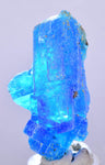 5.1cms NATURAL CHALCANTHITE  Unique Copper Peru Electric Blue Sharp Shiny Mineral Specimen Collector F462