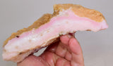 755 Grams PREMIUM PINK OPAL Angel Skin Quality Rough Jewelry Pendant Peru Rose Coral Color P279