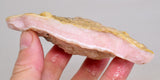 185 Grams PREMIUM PINK OPAL Angel Skin Quality Rough Jewelry Pendant Peru Rose Coral Color P280
