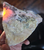 185 Grams PREMIUM PINK OPAL Angel Skin Quality Rough Jewelry Pendant Peru Rose Coral Color P280