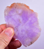 75 Grams AMETRINE QUARTZ CRYSTAL Slab Quartz Purple Bolivia Jewelry E130
