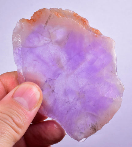 75 Grams AMETRINE QUARTZ CRYSTAL Slab Quartz Purple Bolivia Jewelry E130