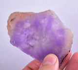 108 Grams AMETRINE QUARTZ CRYSTAL Slab Quartz Purple Bolivia Jewelry E132