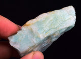77grs AMAZONITE BLUISH GREEN  Peru Natural High Quality Jewelry Collector E133