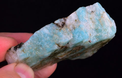 59grs AMAZONITE BLUISH GREEN  Peru Natural High Quality Jewelry Collector E134