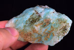 59grs AMAZONITE BLUISH GREEN  Peru Natural High Quality Jewelry Collector E134