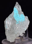 5.5cms NATURAL BLUE SALAMMONIAC Lecontite Botryoidal Crystals Chile Turquoise Color Rare Aesthetic Mineral Specimen U594