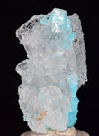 4.6cms NATURAL BLUE SALAMMONIAC Lecontite Botryoidal Crystals Chile Turquoise Color Rare Aesthetic Mineral Specimen U596