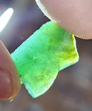 2.1grs GEM SILICA CHRYSOCOLLA Emeraldine Lily Mine Peru Scenic Quartz Malachite Chalcedony Emerald Jade Color S146