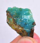 2.3grs GEM SILICA CHRYSOCOLLA Emeraldine Lily Mine Peru Scenic Quartz Malachite Chalcedony Emerald Jade Color S148