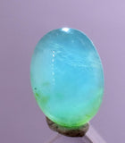 1carats GEM SILICA CHRYSOCOLLA Emeraldine Chalcedony Lily Mine Peru Cabochon Quartz Malachite Emerald Color Jade Color B116
