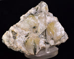 20cms EPIDOTE QUARTZ  CALCITE Fluorescent Crystals Peru Mineral Specimen Collector G275