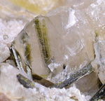 20cms EPIDOTE QUARTZ  CALCITE Fluorescent Crystals Peru Mineral Specimen Collector G275