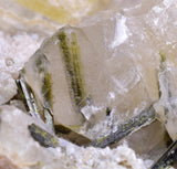 20cms EPIDOTE QUARTZ  CALCITE Fluorescent Crystals Peru Mineral Specimen Collector G275