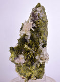 13cms AXINITE QUARTZ CRYSTALS Epidote Cluster Garnet Peru Mineral Specimen Collectors A625