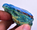 102grs BLUE OPAL ROUGH Peru Scenic Quality Jewelry Collector O803