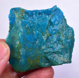 71grs BLUE OPAL ROUGH Peru Scenic Quality Jewelry Collector O804