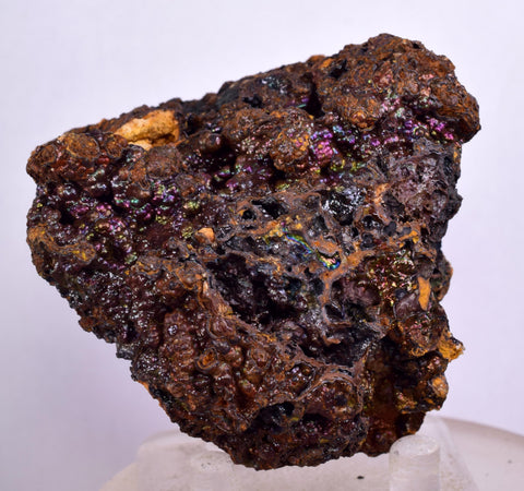 7cms GOETHITE BOTRYOIDAL IRIDESCENT Crystals Peru Iron New Find Mineral Specimen Z29
