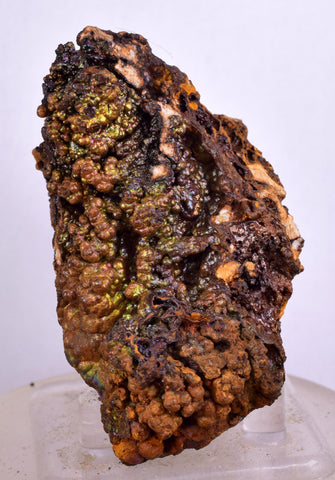 7.4cms GOETHITE BOTRYOIDAL IRIDESCENT Crystals Peru Iron New Find Mineral Specimen Z30
