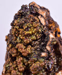 7.4cms GOETHITE BOTRYOIDAL IRIDESCENT Crystals Peru Iron New Find Mineral Specimen Z30