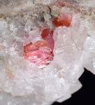 7.6cms GEM RHODOCHROSITE Quartz Crystals Uchucchacua Mineral Specimen R766