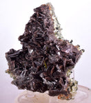 9.2cms AXINITE QUARTZ CRYSTALS Epidote Cluster Prehnite Peru Mineral Specimen Collectors A626