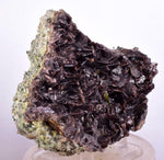 9.2cms AXINITE QUARTZ CRYSTALS Epidote Cluster Prehnite Peru Mineral Specimen Collectors A626