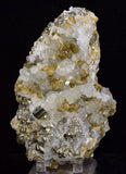 11.8cms PYRITE SIDERITE PERU Shiny Fluorite Crystals Quartz Mineral Specimen Peru Collector M278