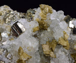 11.8cms PYRITE SIDERITE PERU Shiny Fluorite Crystals Quartz Mineral Specimen Peru Collector M278