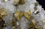11.8cms PYRITE SIDERITE PERU Shiny Fluorite Crystals Quartz Mineral Specimen Peru Collector M278