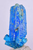 5.1cms NATURAL CHALCANTHITE  Unique Copper Peru Electric Blue Sharp Shiny Mineral Specimen Collector F462
