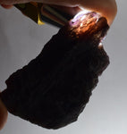 6.6cms GEM AXINITE CRYSTALS  Super Shiny Peru Mineral Specimen Collector Old Stock Molletambo Ica Peru  A629